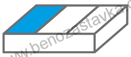 FERVI sada kovaných hlavic a prodloužení v pěnovém modulu 1/3