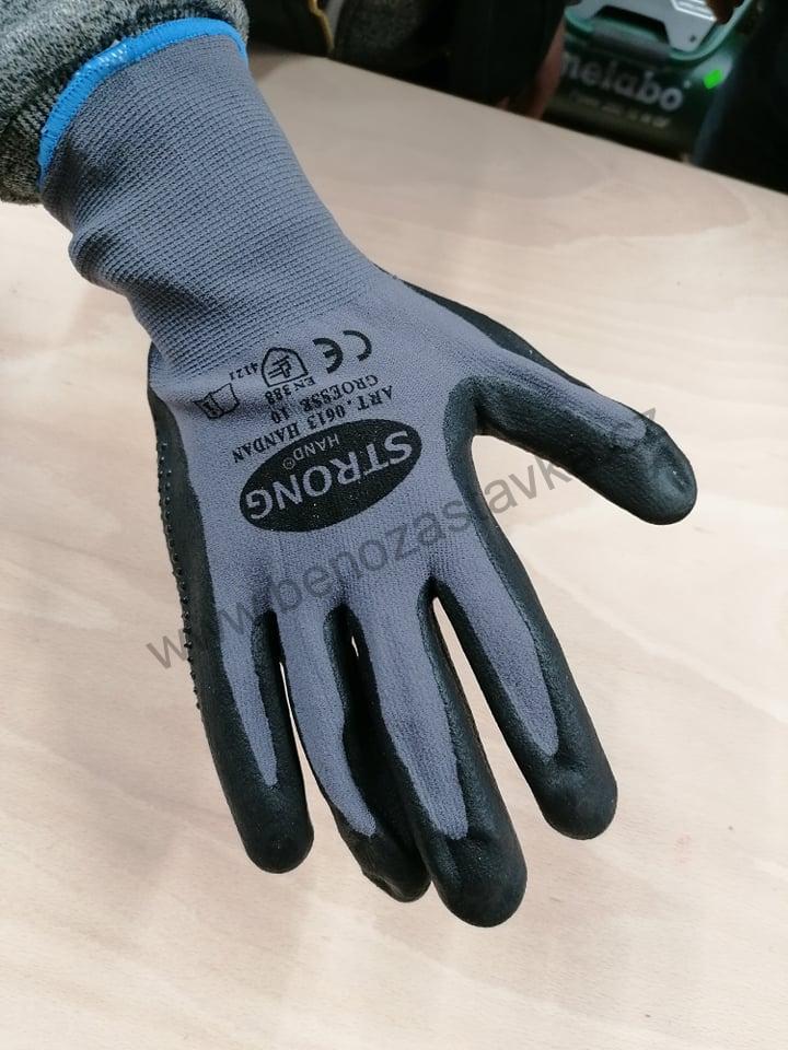 Rukavice - HANDAN - vel.9 - Nitril