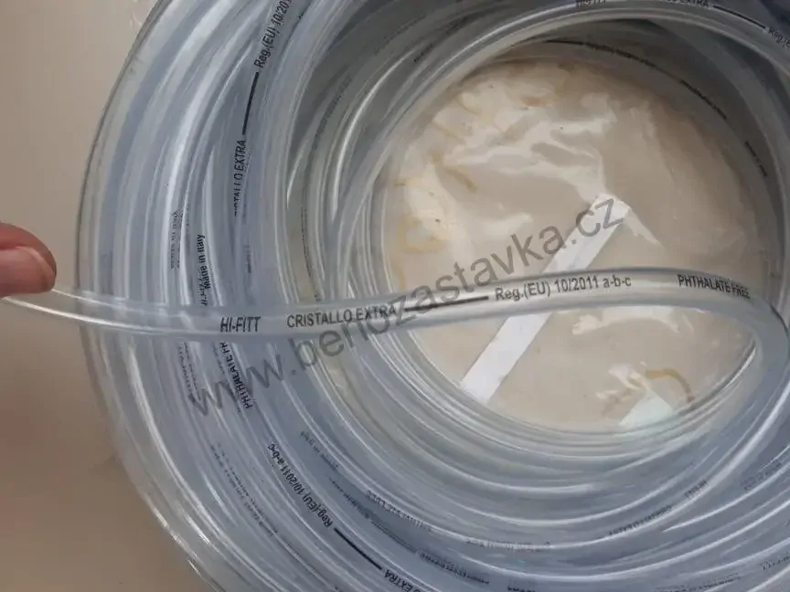 Hadice palivová průhledná Ø DN 6mm