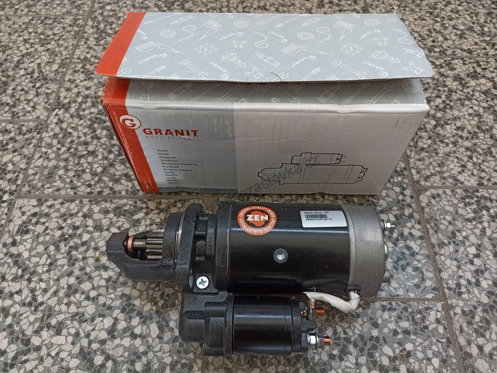 Startér, Spouštěč úplný 12V/3kW /GRANIT/ - Zetor Super 50