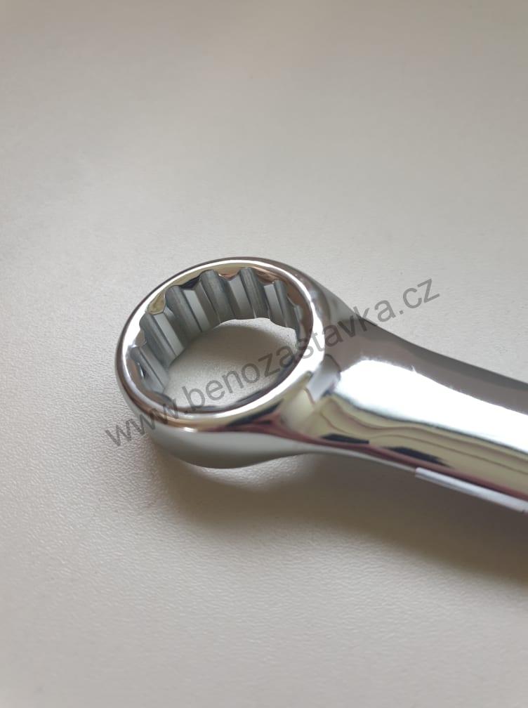 Očkoplochý klíč DIN 3113/leštěný - 22mm - FERVI