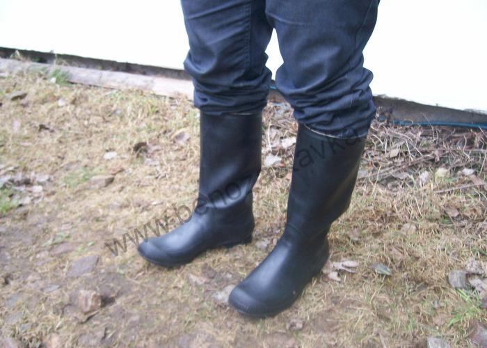 Holínky černé válené - Slovensko - velikost 41/7