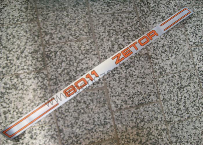 Nápis Zetor 8011, levý - Zetor URII