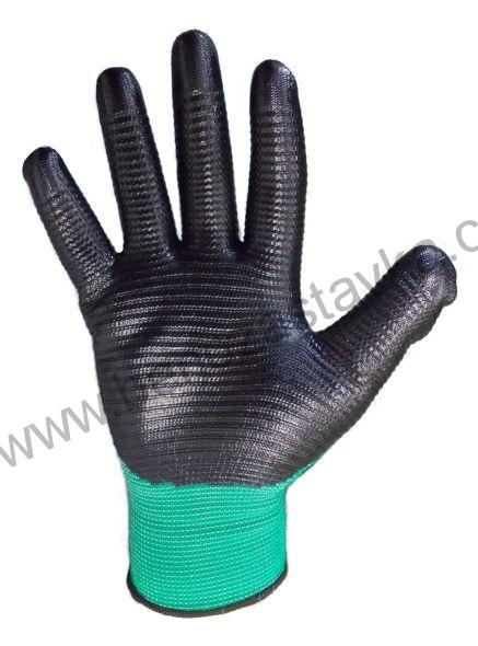 Rukavice - provrstvené - Nitril - FROG vel.10