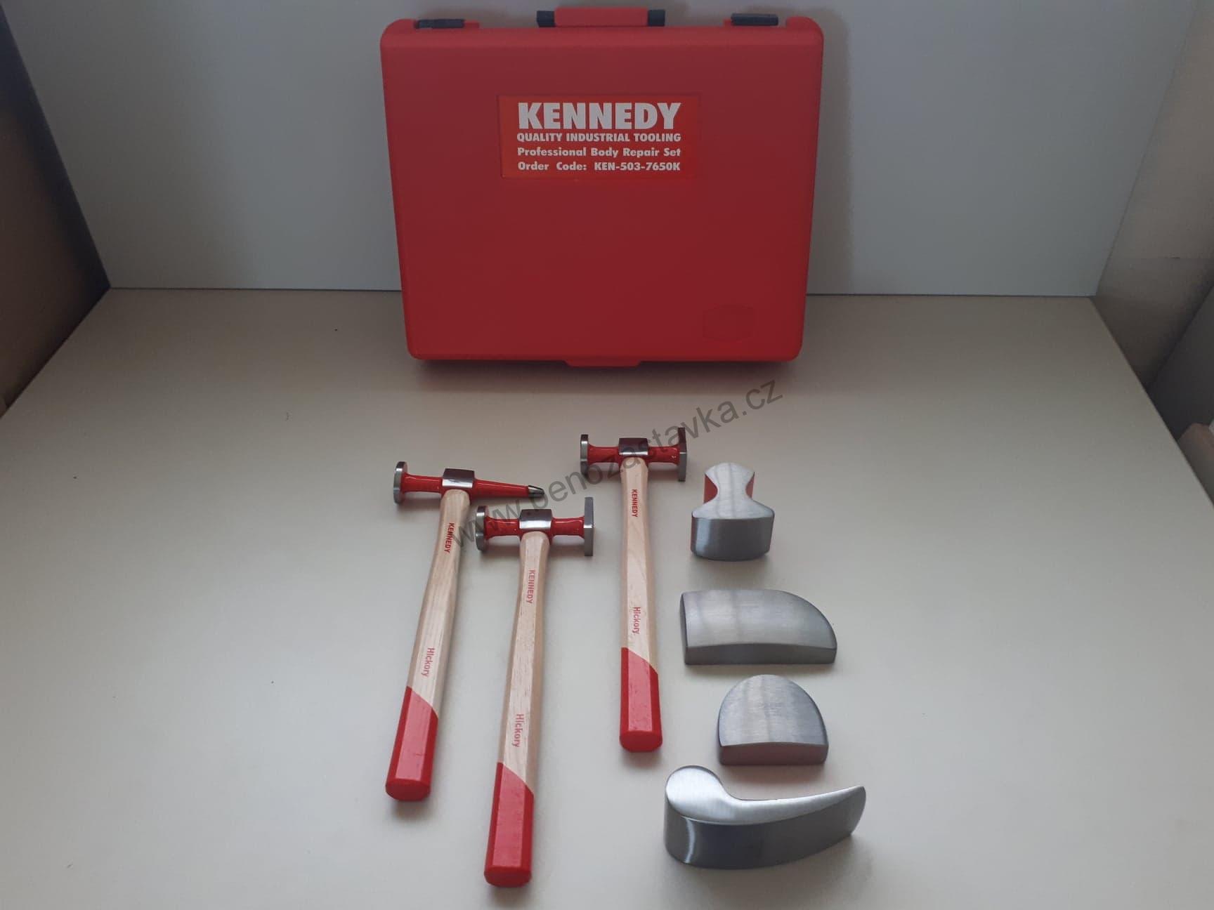 Sada klempířských kladiv - vyklepávací - 7dílná