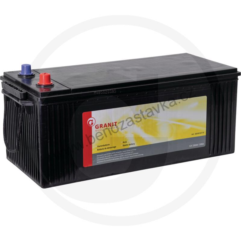 Autobaterie Endurance Line 12V 200Ah 1300A - 513x223x223 - Bezúdržbová
