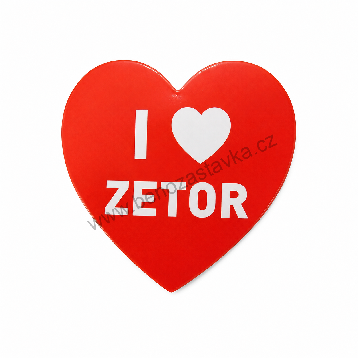 Magnetka srdce ZETOR RED