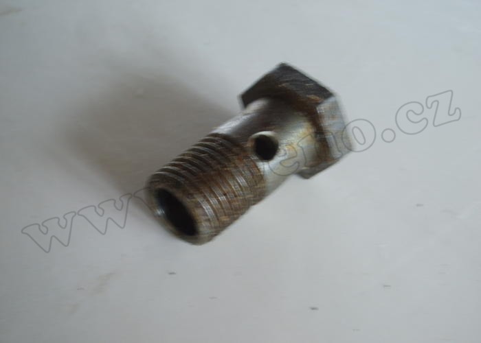 Šroub průtokový M14  přípojky - Zetor