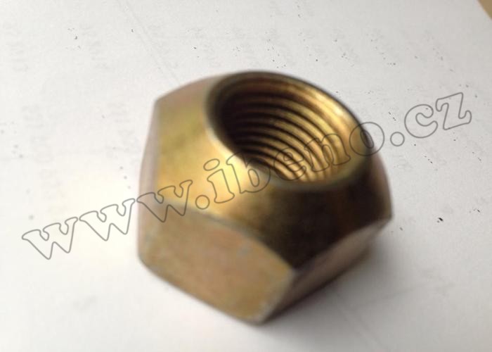 Matice předního disku M14X1.5 žlutá - Zetor