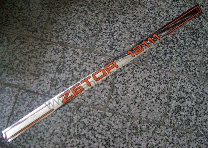 Nápis boční levý Zetor 12111 - Zetor URII