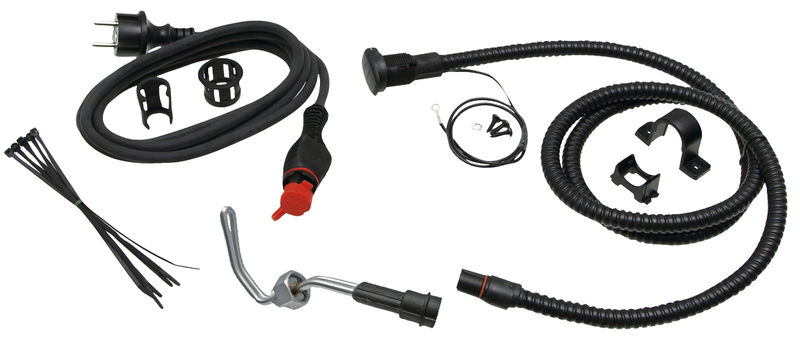 Předehřívač motoru komplet - CALIX - hodící se pro traktory CASE