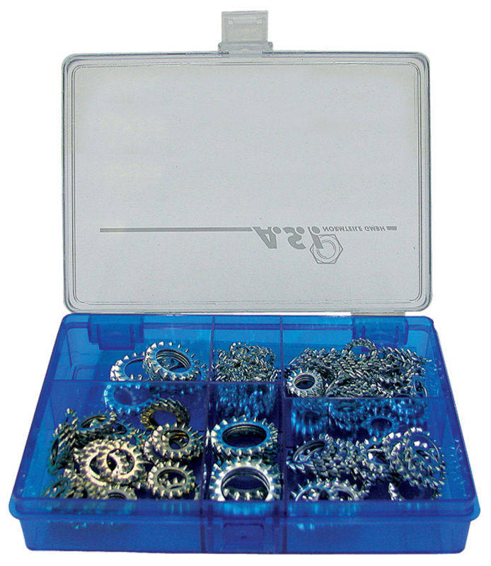 Vějířové podložky - sortiment DIN - 6798-A