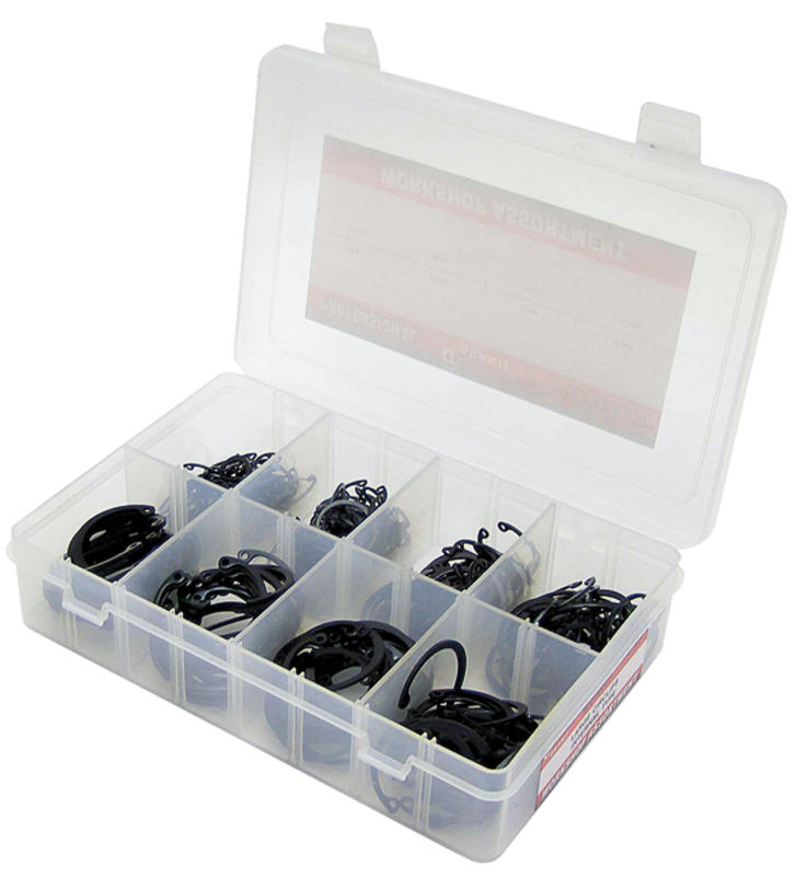 Vnitřní pojistné kroužky - sortiment DIN 472