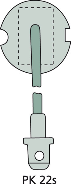 GRANIT Halogenová žárovka P 22 s