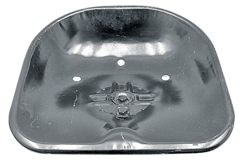 Univerzální anatomické sedadlo, lavor - kovové černé - pro starší traktory 48x44