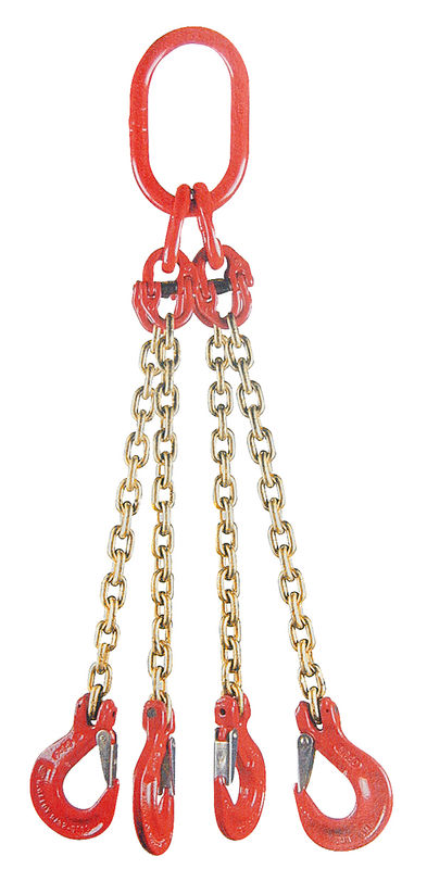 Upínací řetěz - 4 větvé zavěšení - 8mm/4250kg