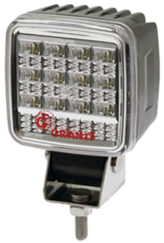 LED pracovní světlo - 9 LED - 12V a 24V - 100x100mm