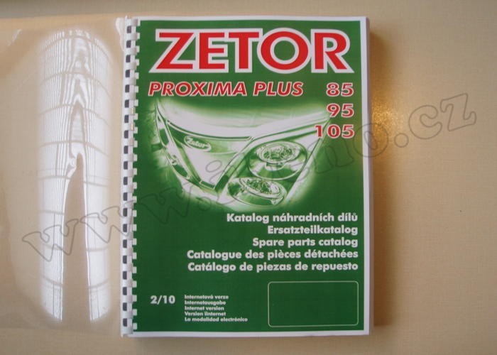 Katalog Zetor Proxima plus 85 95 105