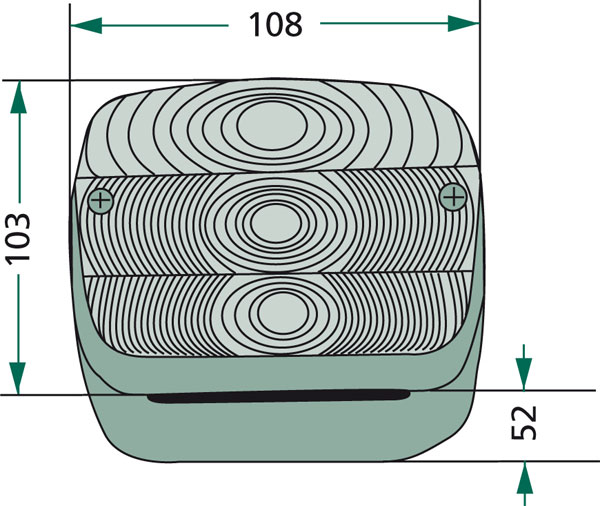 3 Funkční kabelové světlo mezikabel 2,5m