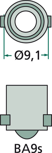 Žárovka 12V/4W BA