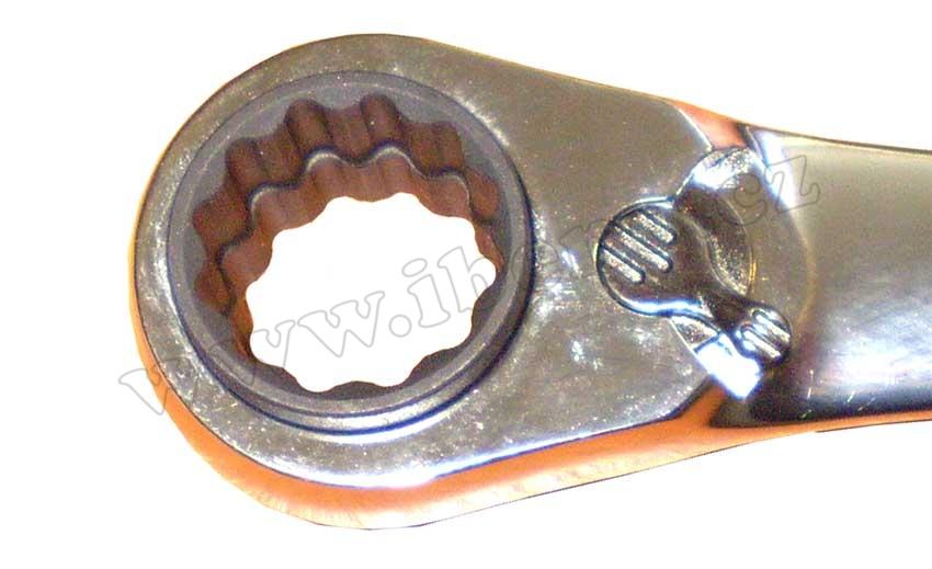 Sada ráčnových očkoplochých klíčů - KENNEDY - 12 velikostí ve 4 klíčích 