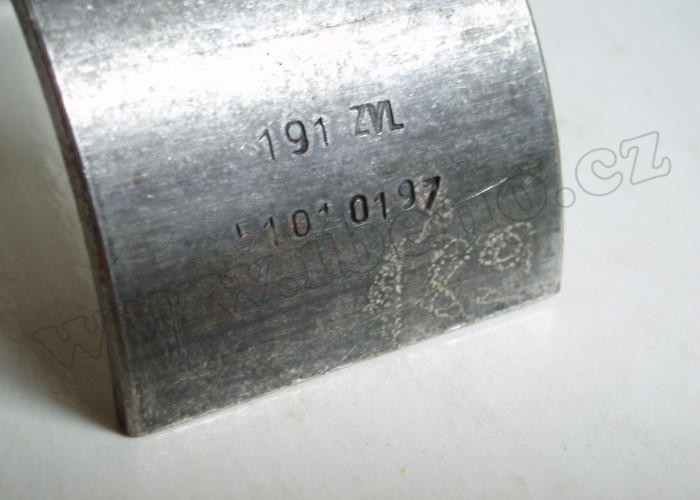 Pánev zadního ložiska horní 1. přebroušení - Zetor URI