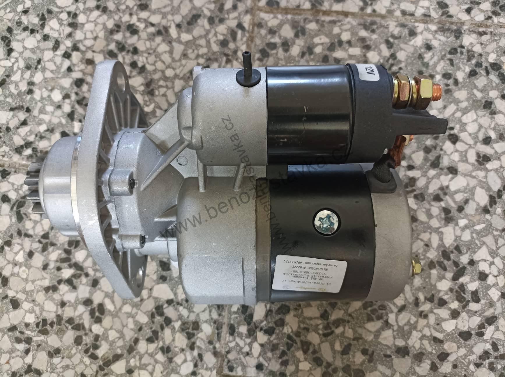 Startér, Spouštěč úplný - Zetor URI