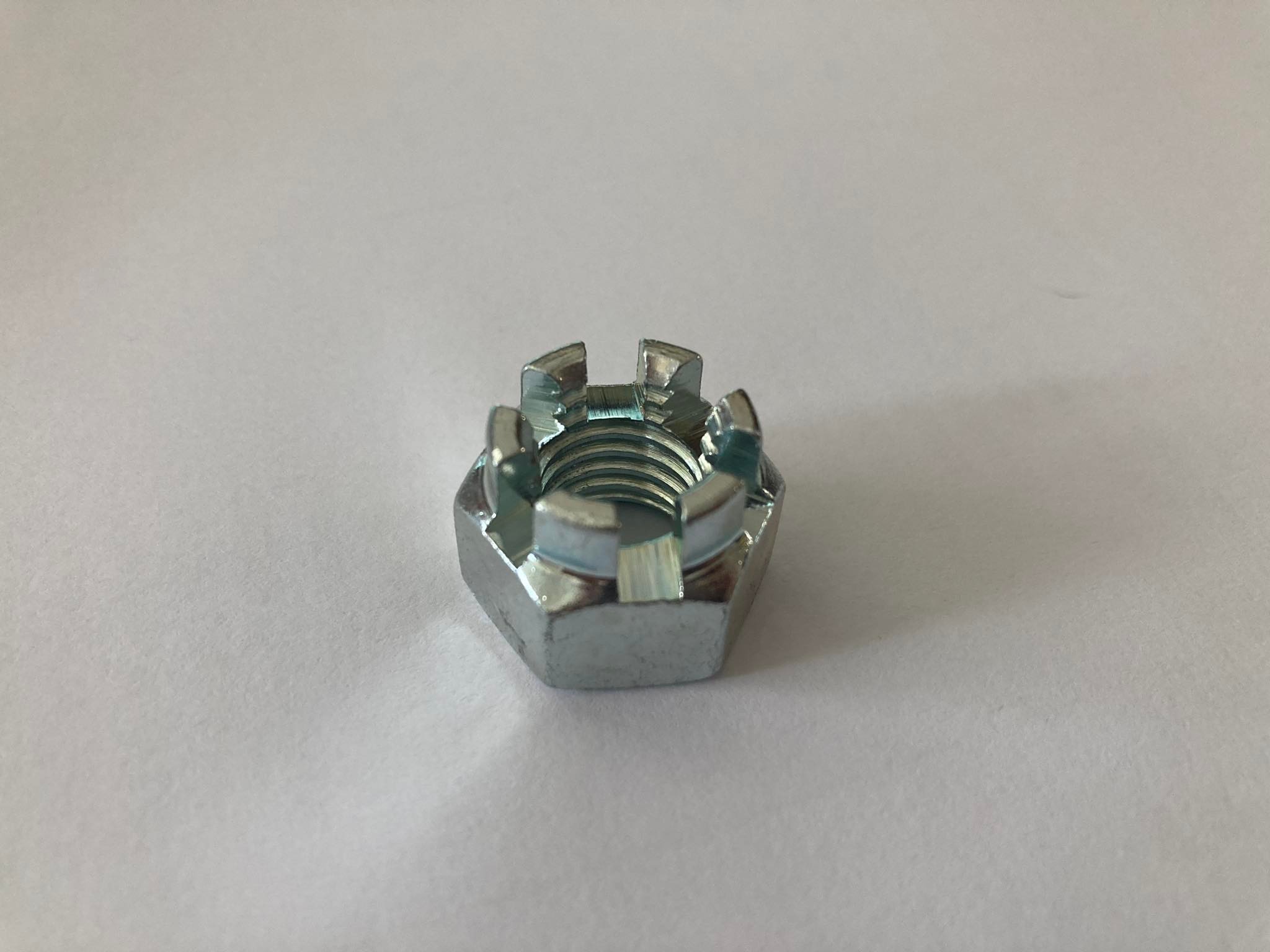 Korunková matice volantu M12 - Zetor