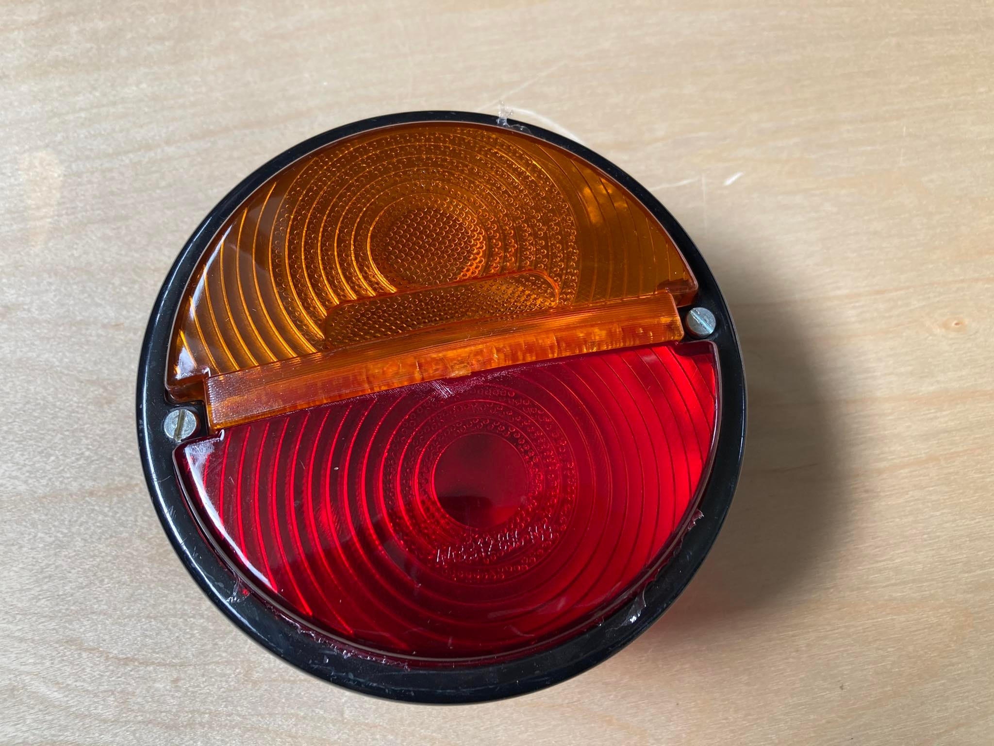 Zadní kulaté světlo kovové s osvětlením SPZ - Zetor Super 50, Zetor25