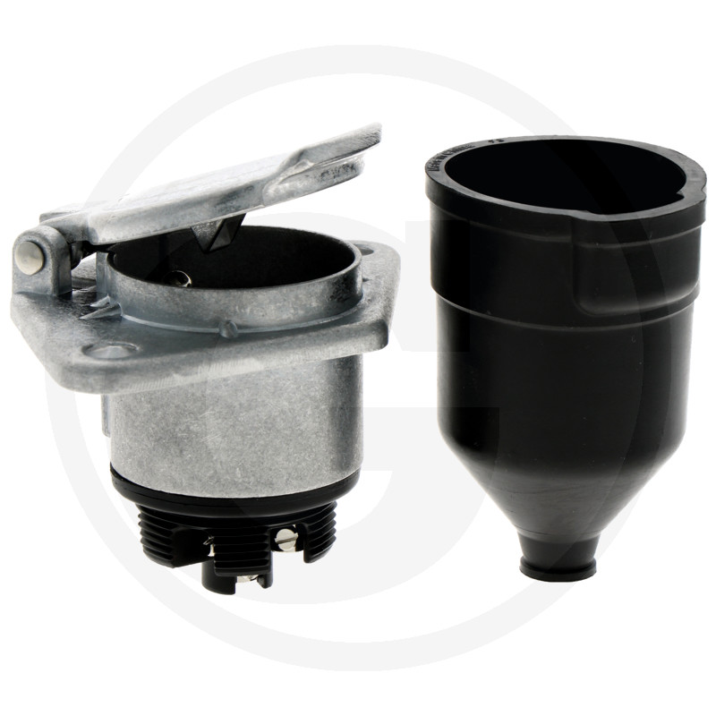 Zásuvka, 7-pólová 12/24V-16A - ISO 1185 (Typ N)