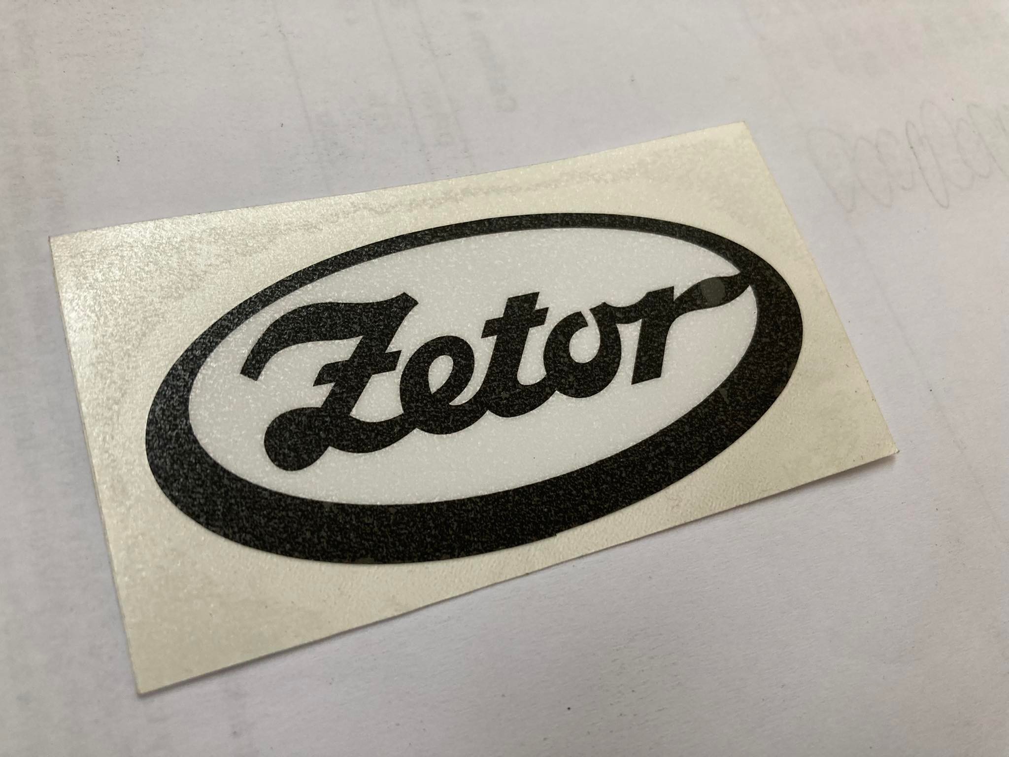 Samolepka Zetor retro 7x3,5 cm