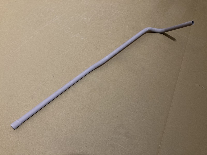 Trubka kabelování - pravá strana ke žhavící svíčce u nádrže - Zetor 25 A/K