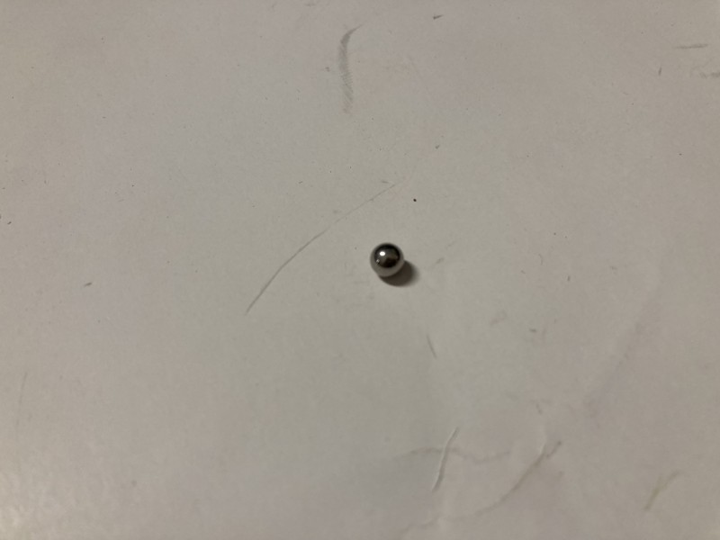 Kulička ozubeného kola a ochranné trubky - Zetor 25 A/K