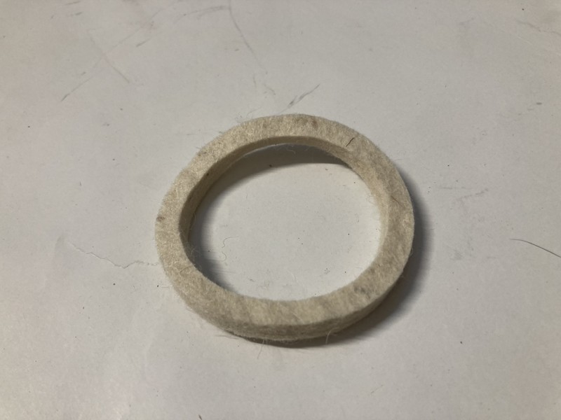 Těsnění domečku uzávěrky - Filc 50x63 mm - Zetor 25 A/K