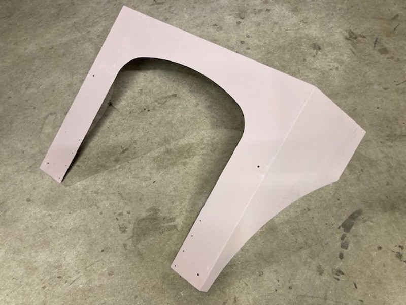 Přední plech úplný - Zetor Super 50