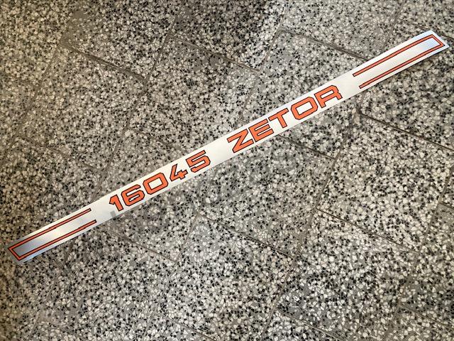 Nápis boční levý 16045 - Zetor URII