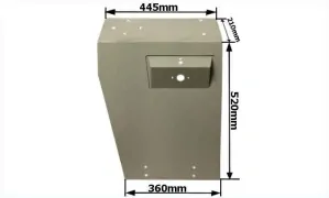 Pravý nástavec blatníku dlouhý - Zetor 5211 5245 6211 6245 7211 7245 7711 7745