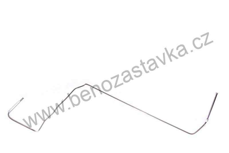 Brzdová trubka k levému válci - Zetor URI