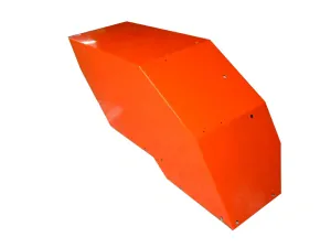 Levý zadní blatník komaxit červený-Zetor 6011 6045 7011 7045 (BK 6011)CZ Letovice