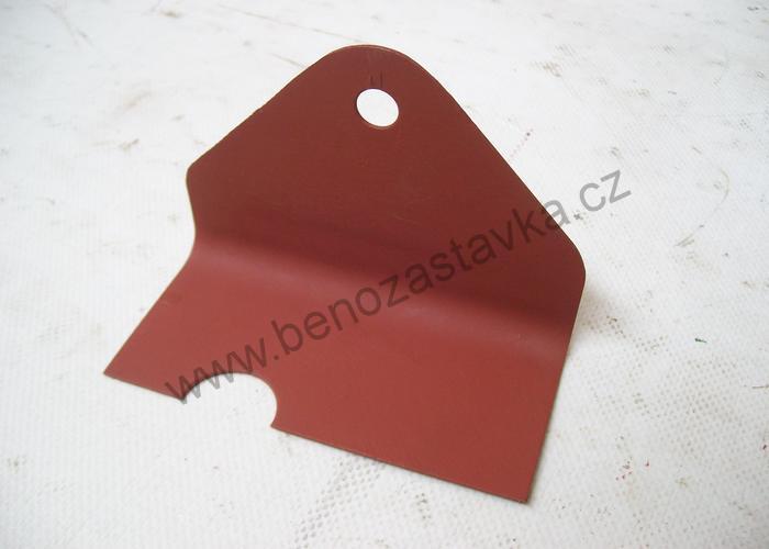 Pravý krycí plech brzdového krytu - Zetor 25