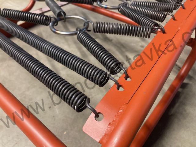 Sedačka úplná pružinová (bez polštářů), sedadlo - Zetor 25