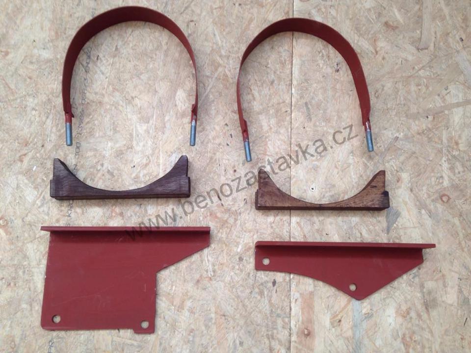 Držáky vzduchojemu kompletní - Zetor 25 A/K