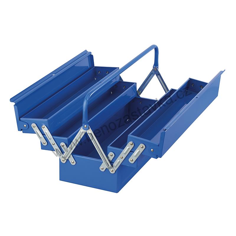 Bedná kovová - 550 x 200 x 208 - modrá