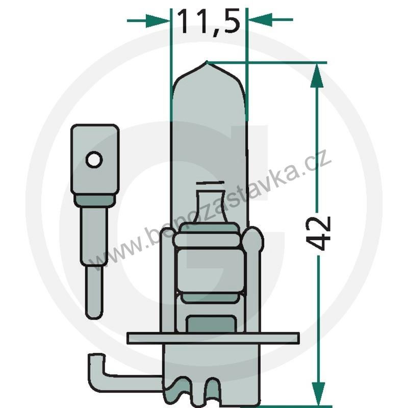 Halogenová žárovka H3 - 24V/70W
