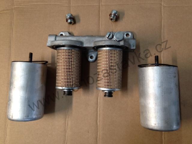 Dvoustupňový jednoduchý čistič oleje, kompletní s filtry - Zetor URI