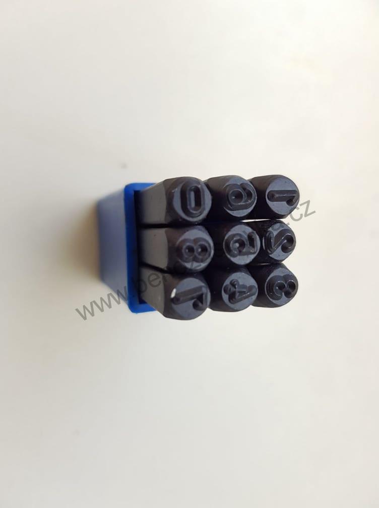 Raznice ruční - čísla - 4.0 mm