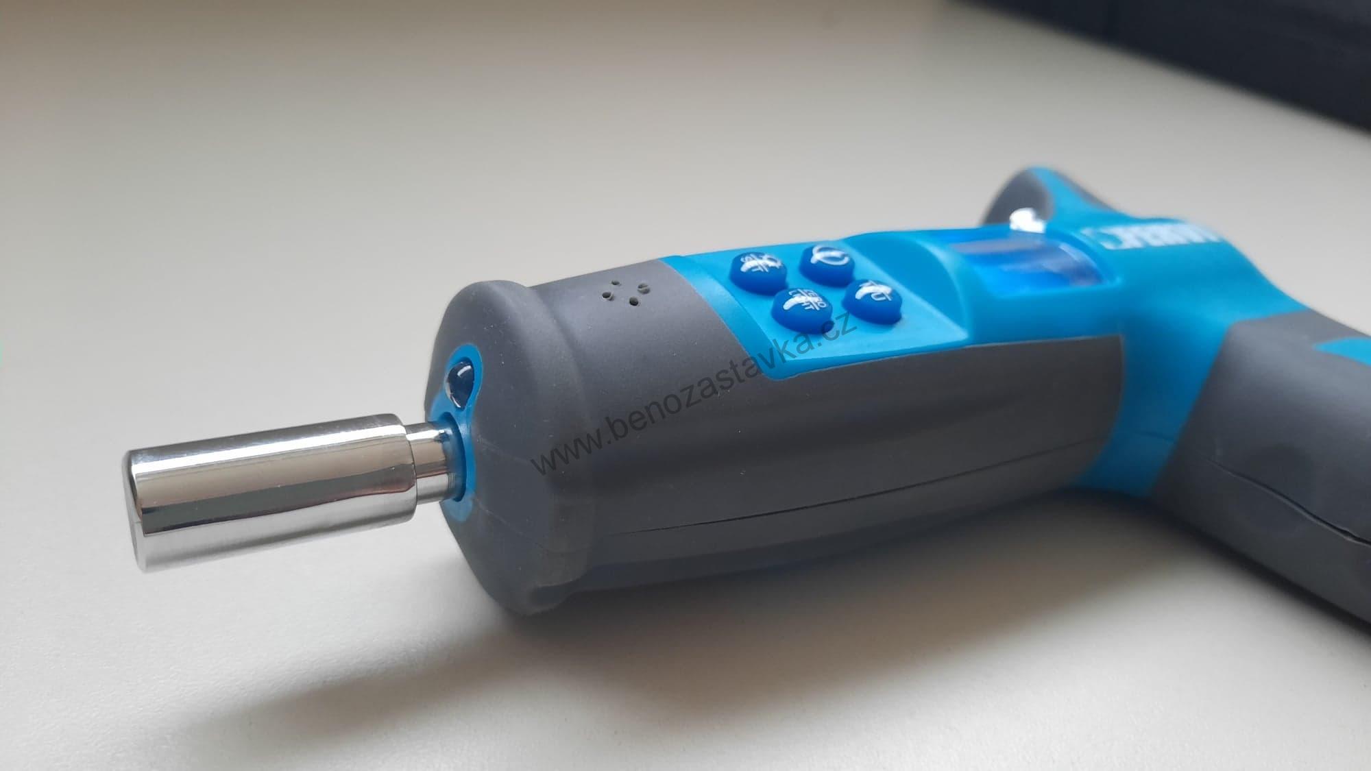 Digitální momentový klíč - 0-20Nm - Fervi