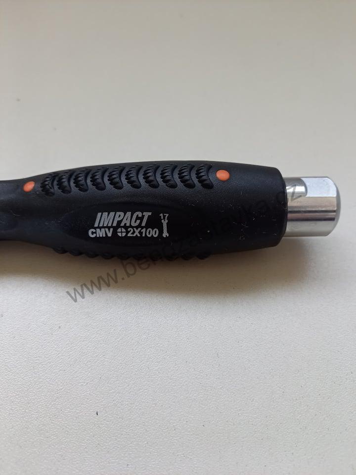 Úderový šroubovák křížový PH2x100mm - CONDOR