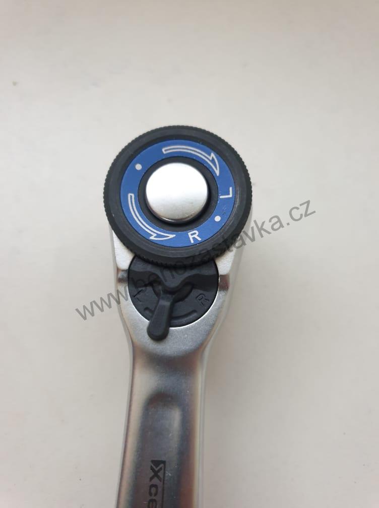 Ráčna ergonomická s otočným kolečkem 1/2" 72 zubů - CONDOR