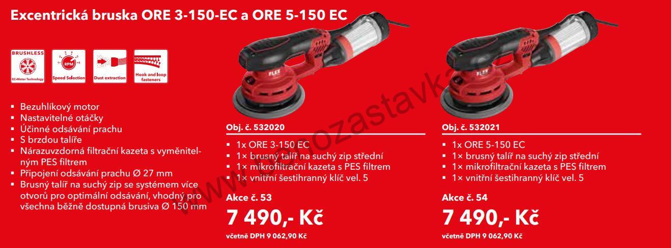 Excentrická bruska ORE 3-150-EC - FLEX